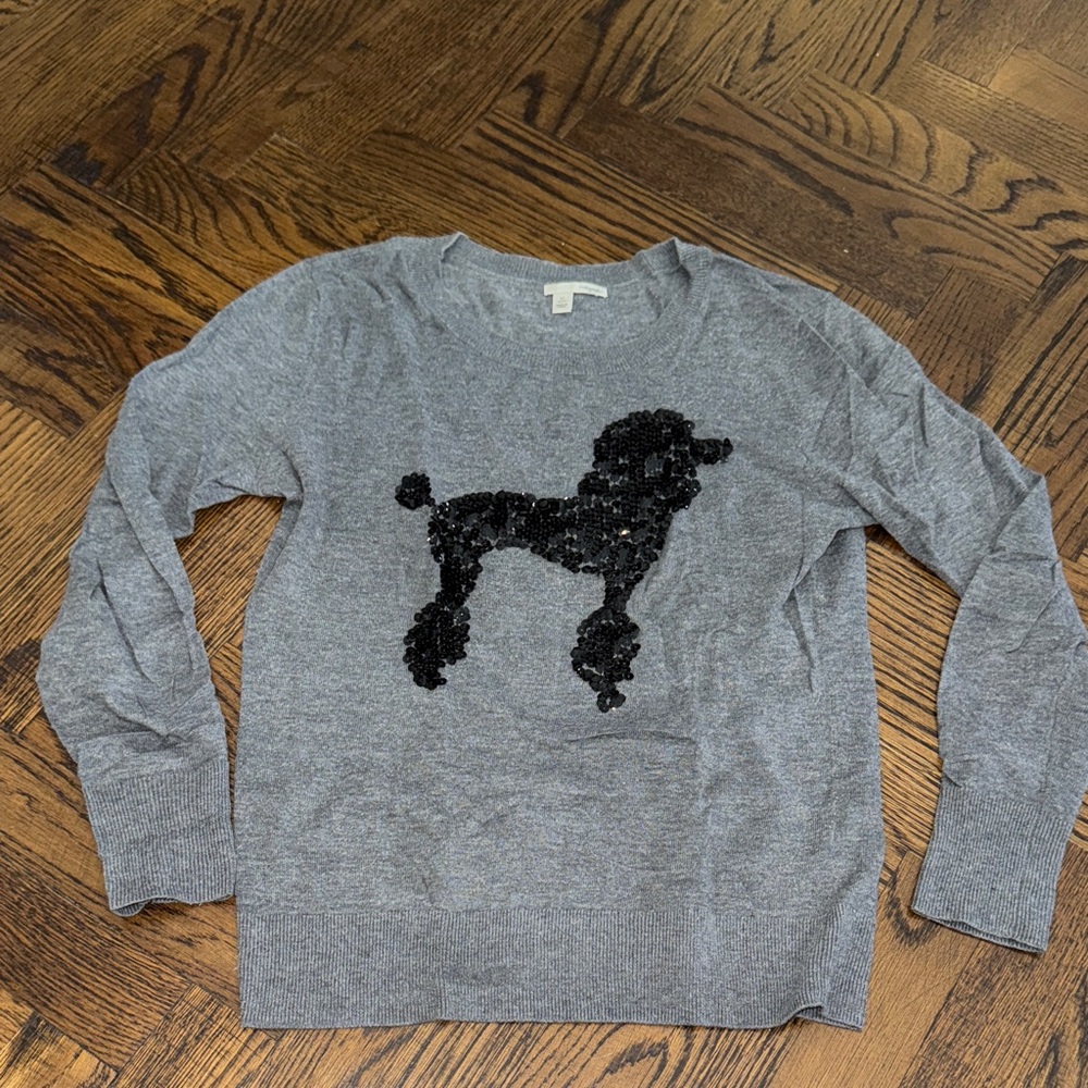 Halogen Charcoal Knit Top